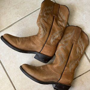 LEATHER Masterson size 6.5 cowgirl boots